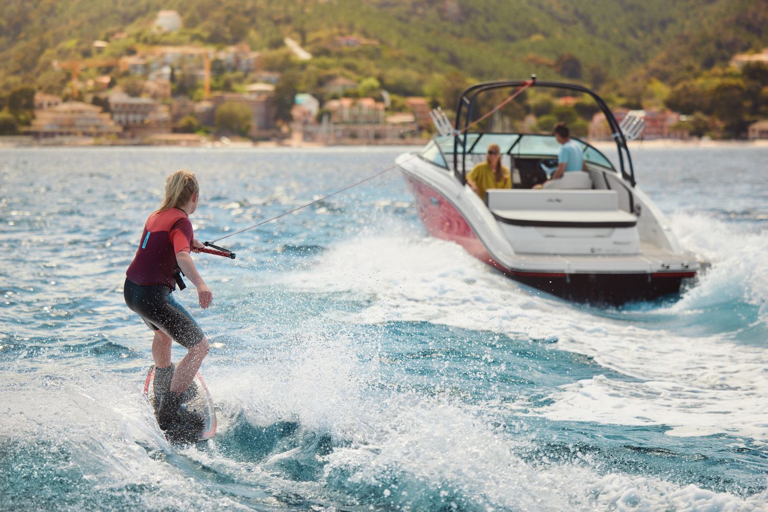 2024 Spx 210 Spx210 Lifestyle Running Port Stern Friends Woman Life Jacket Wakeboarding 08353