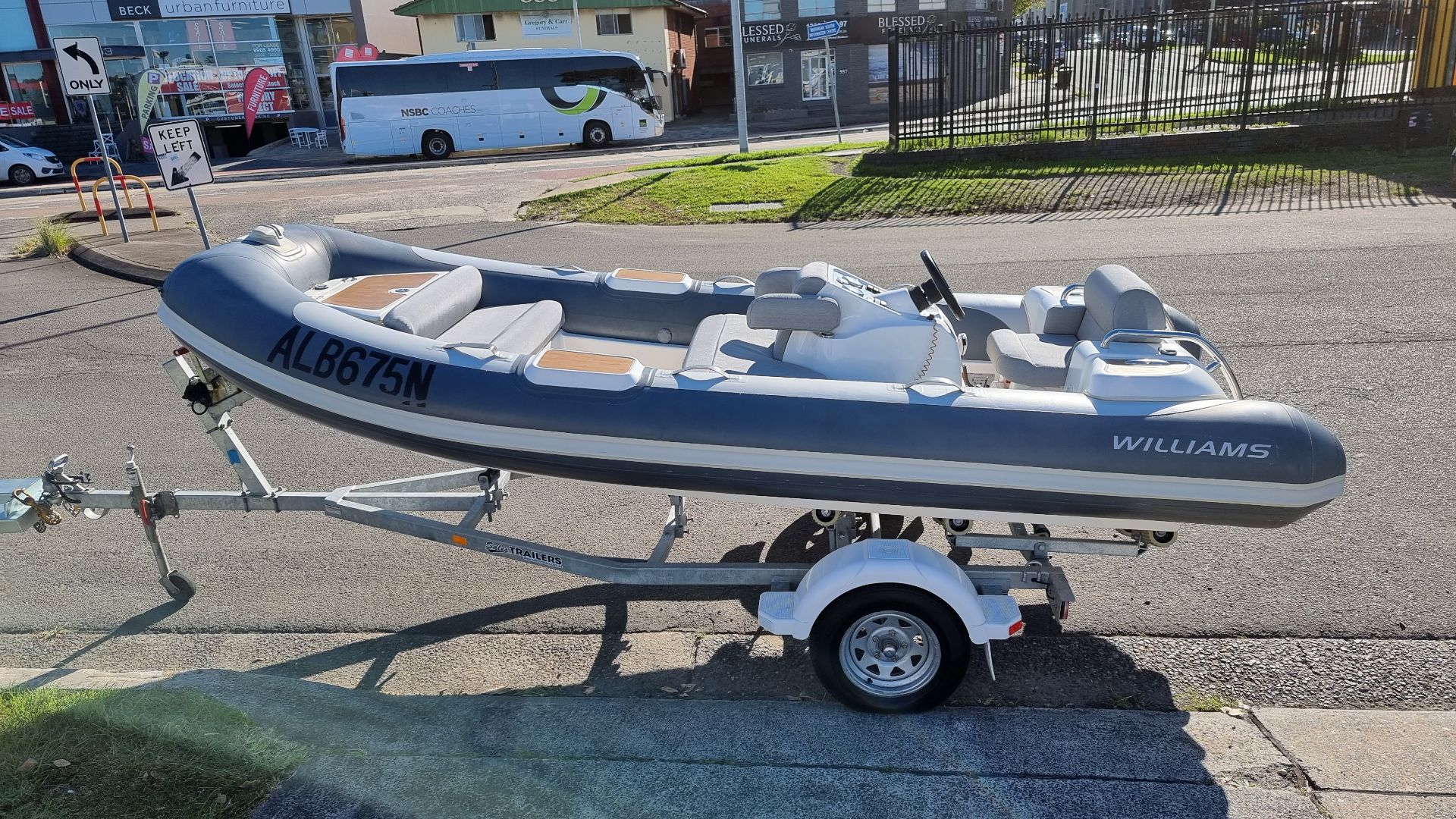 2012 Williams Turbojet 445 RIB (Year Model 2013)