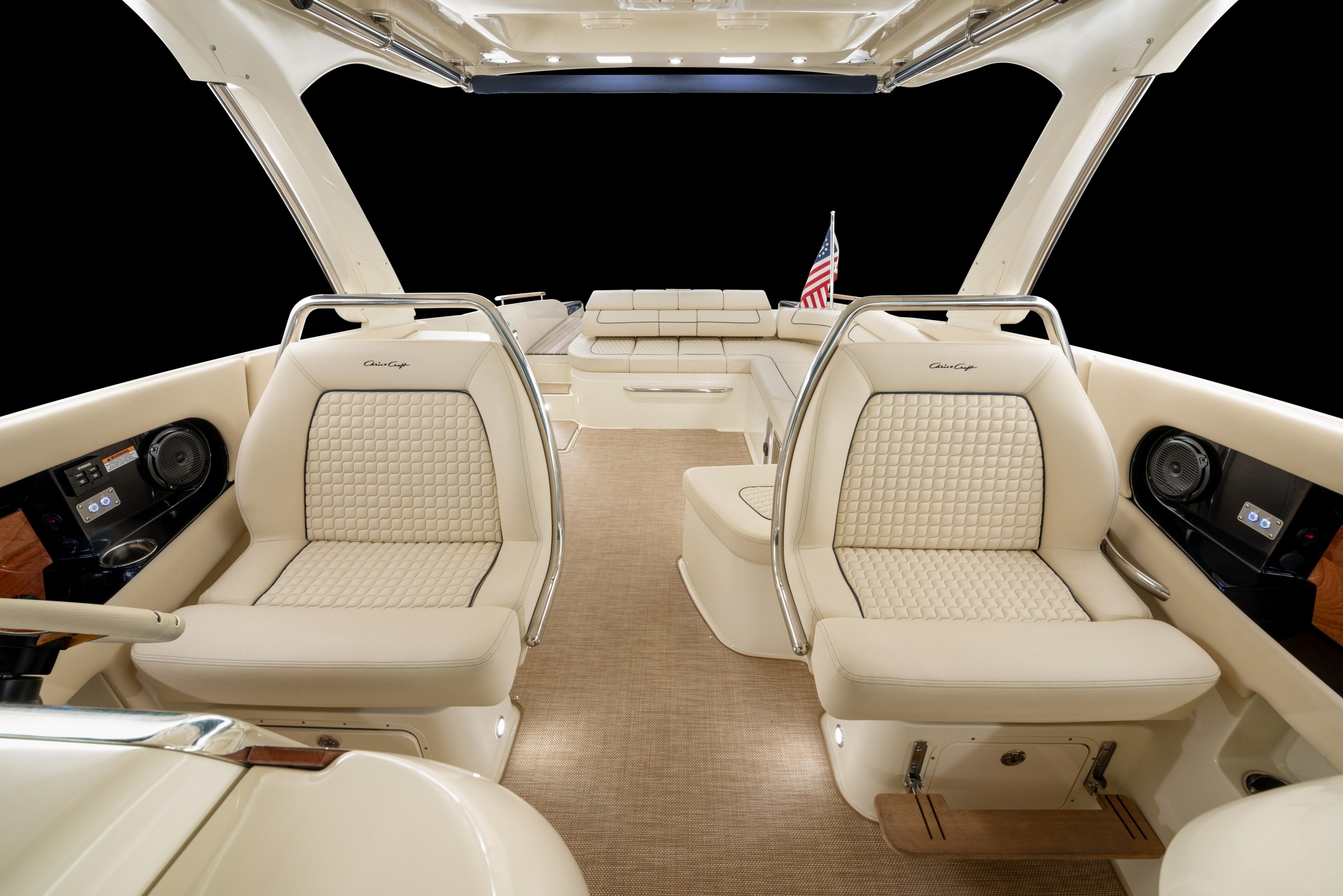 Chris Craft Launch 35 Gt Sterndrive Walk Through 2