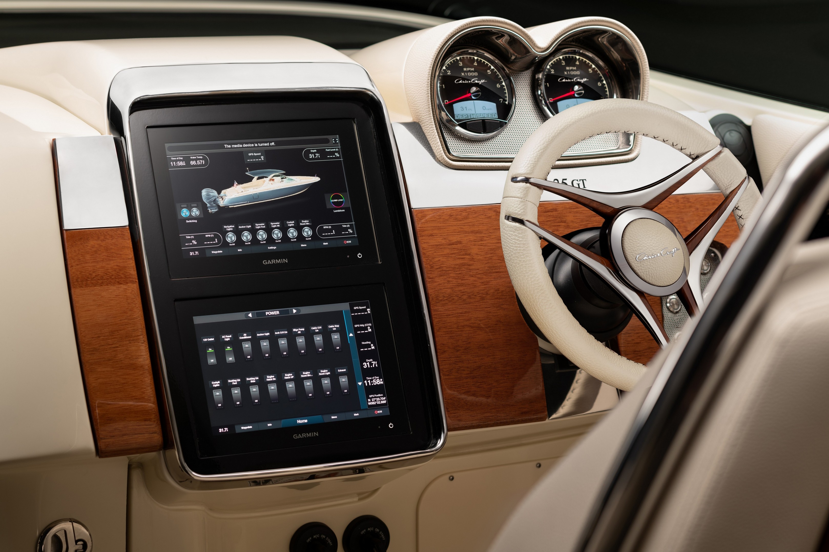 Chris Craft Launch 35gt Drivers Screen Option 1 2
