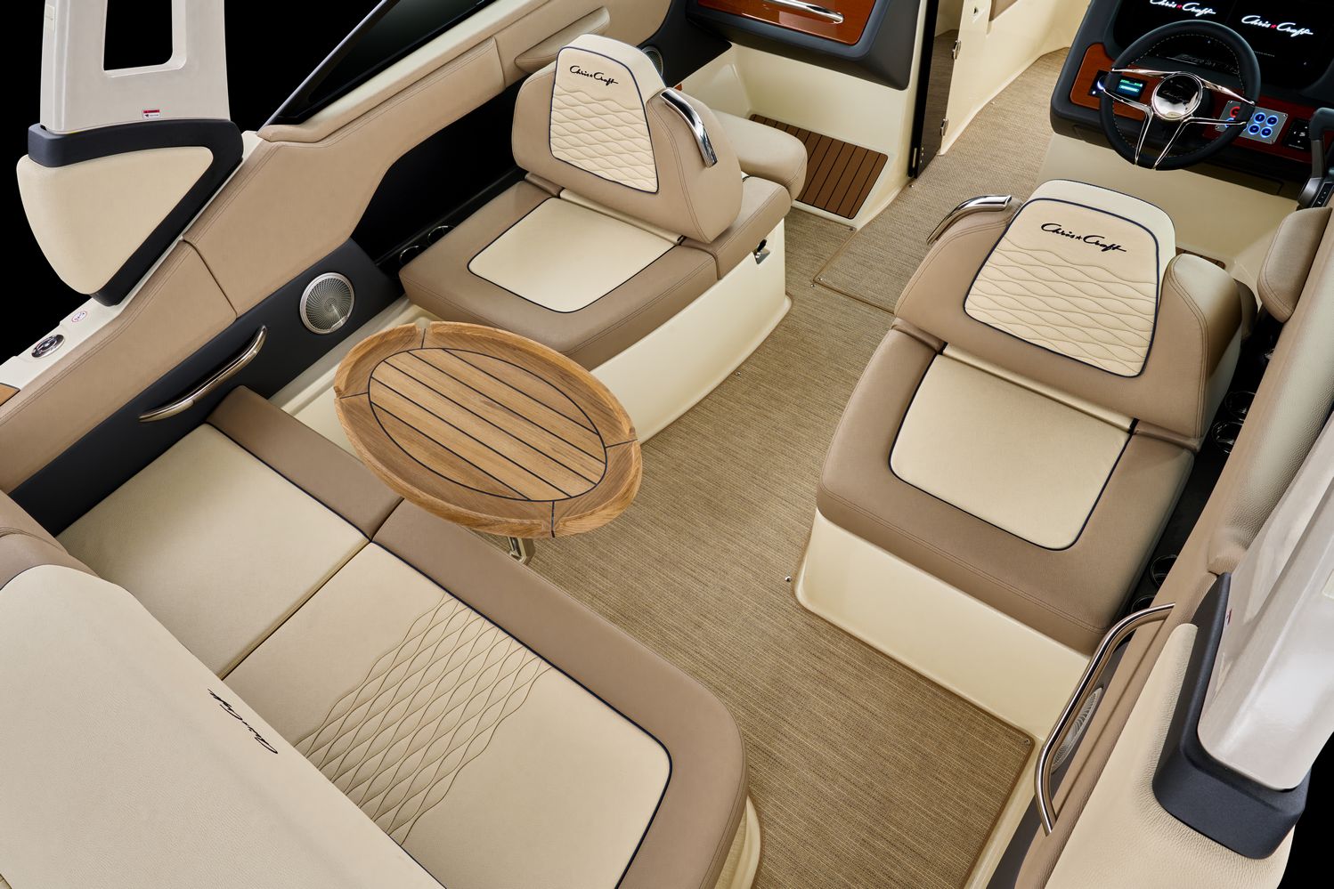 Chris Craft Boats Sportster 25 Feature Cockpit Options Table Lo
