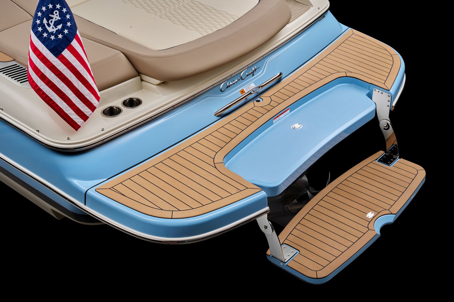 Chris Craft Boats Sportster 25 Swim Platform Step Down