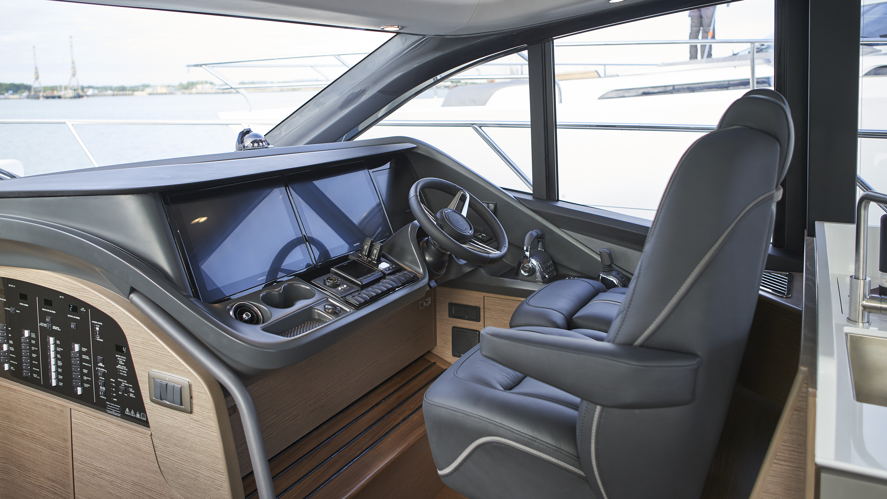 V55 Interior Helm Press Images