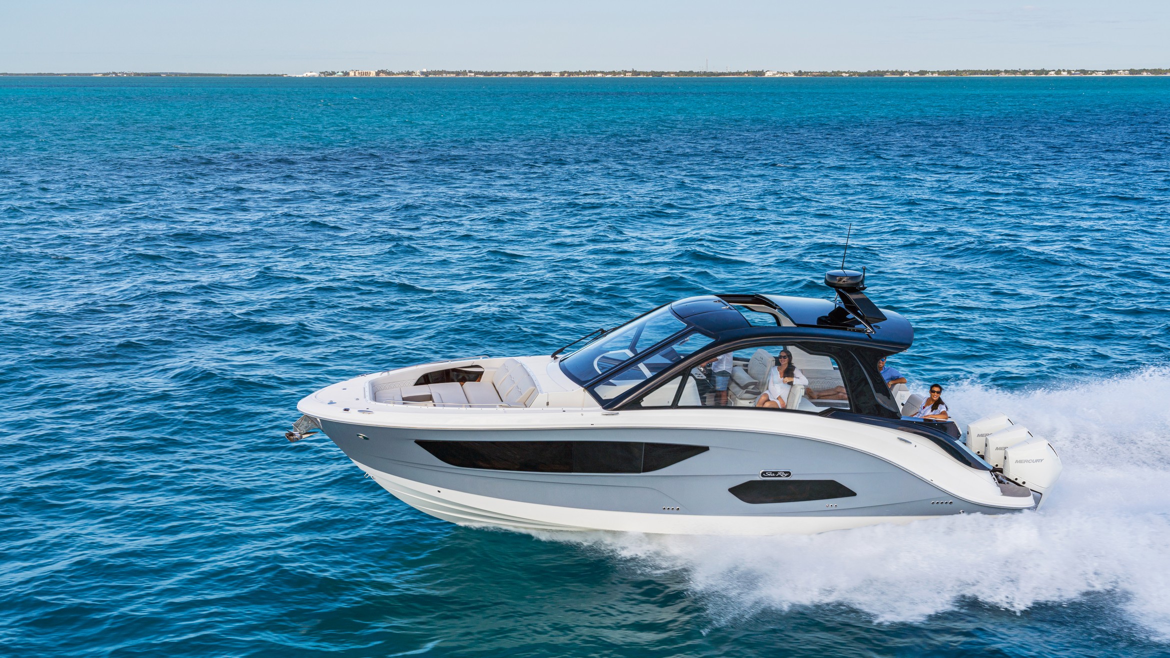 2021 Sundancer 370 Outboard Dao370 Running Port 07504
