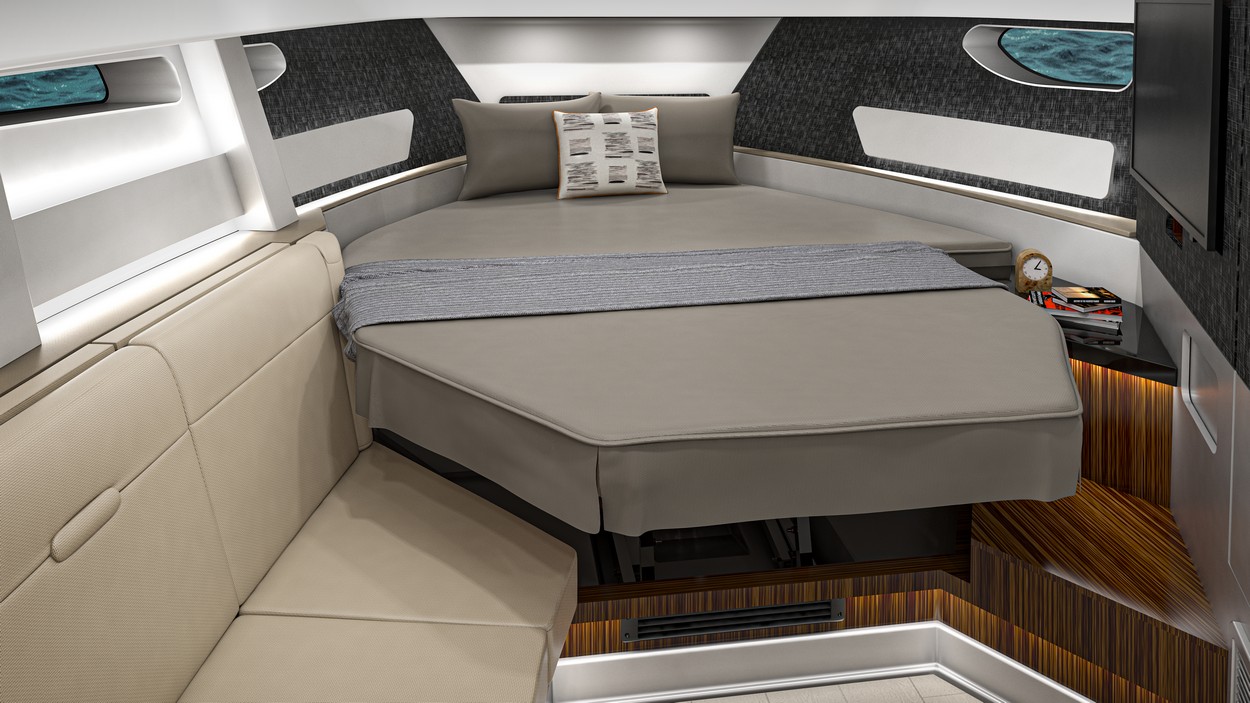 2021 Sundancer 370 Outboard V Berth Bed