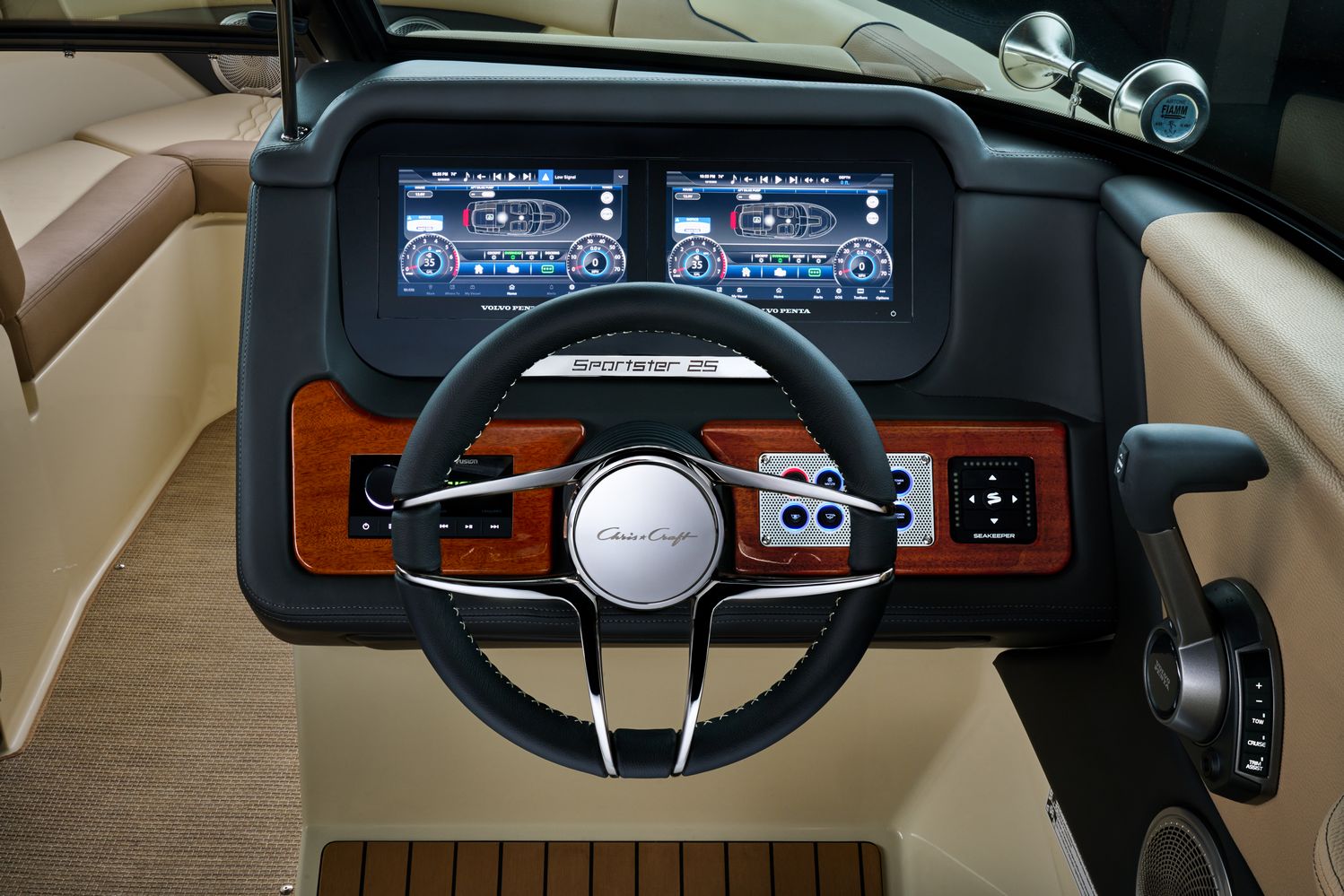 Chris Craft Boats Sportster 25 Feature Helm Lo Screen 4