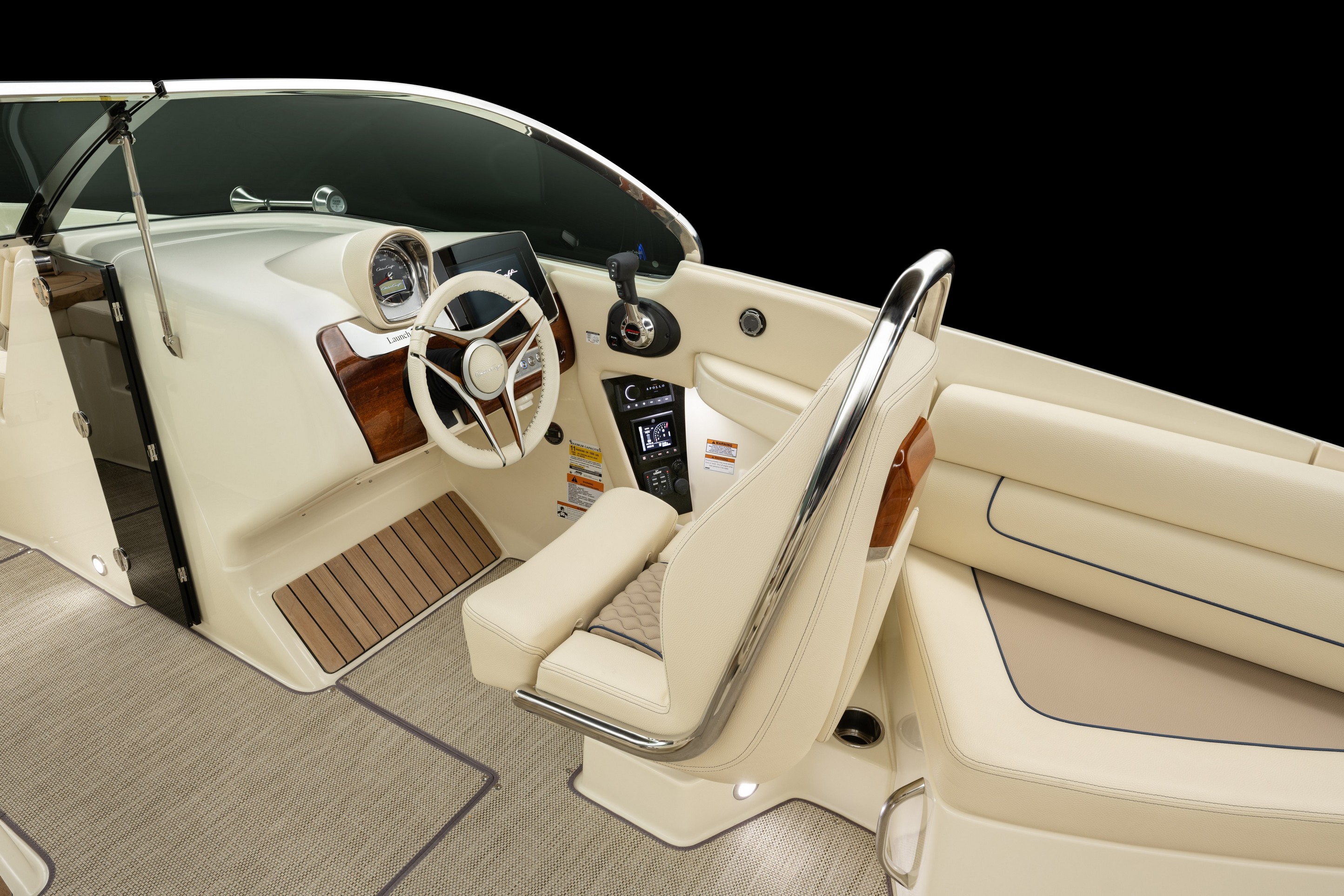 Chris Craft Launch 25 Gt Cockpit 1