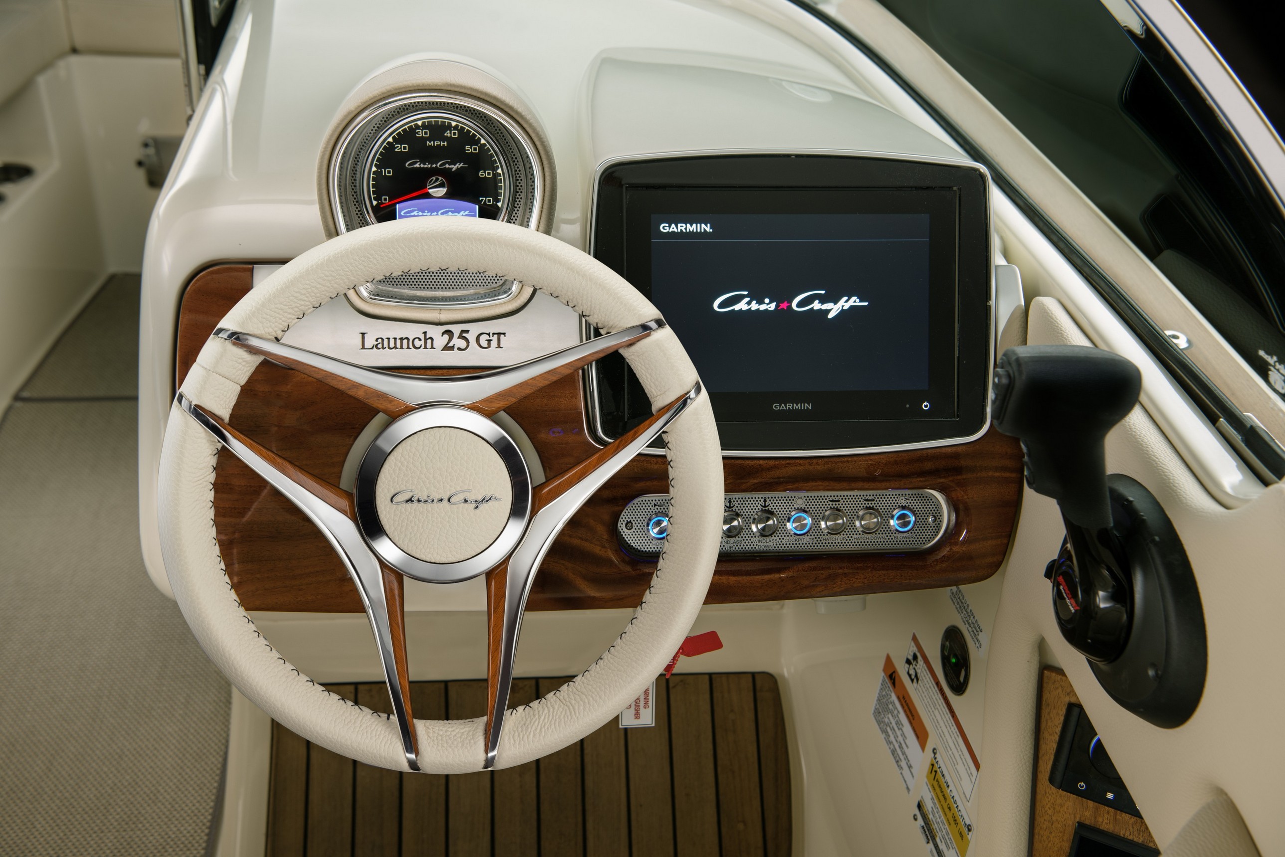 Chris Craft Launch 25 Gt Dash 1