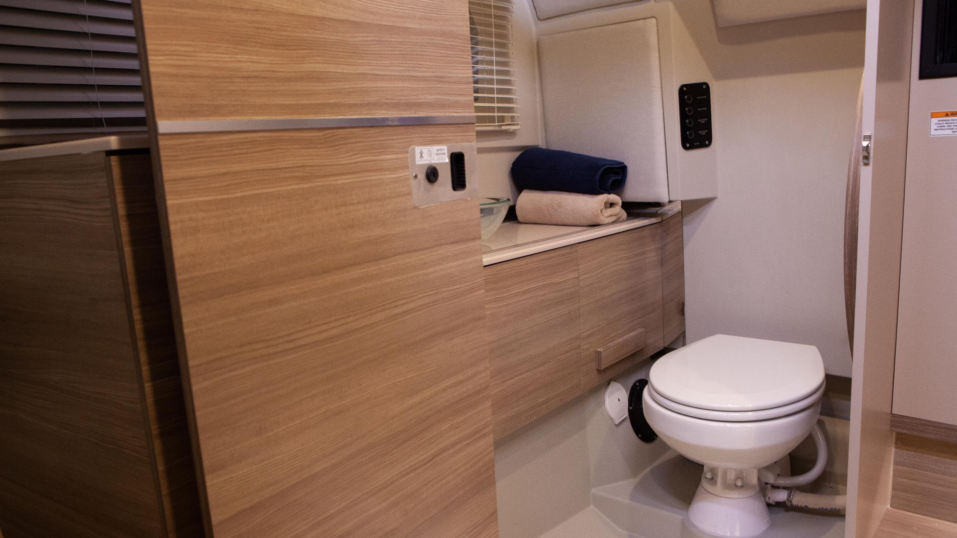 Cabin Toilet Open