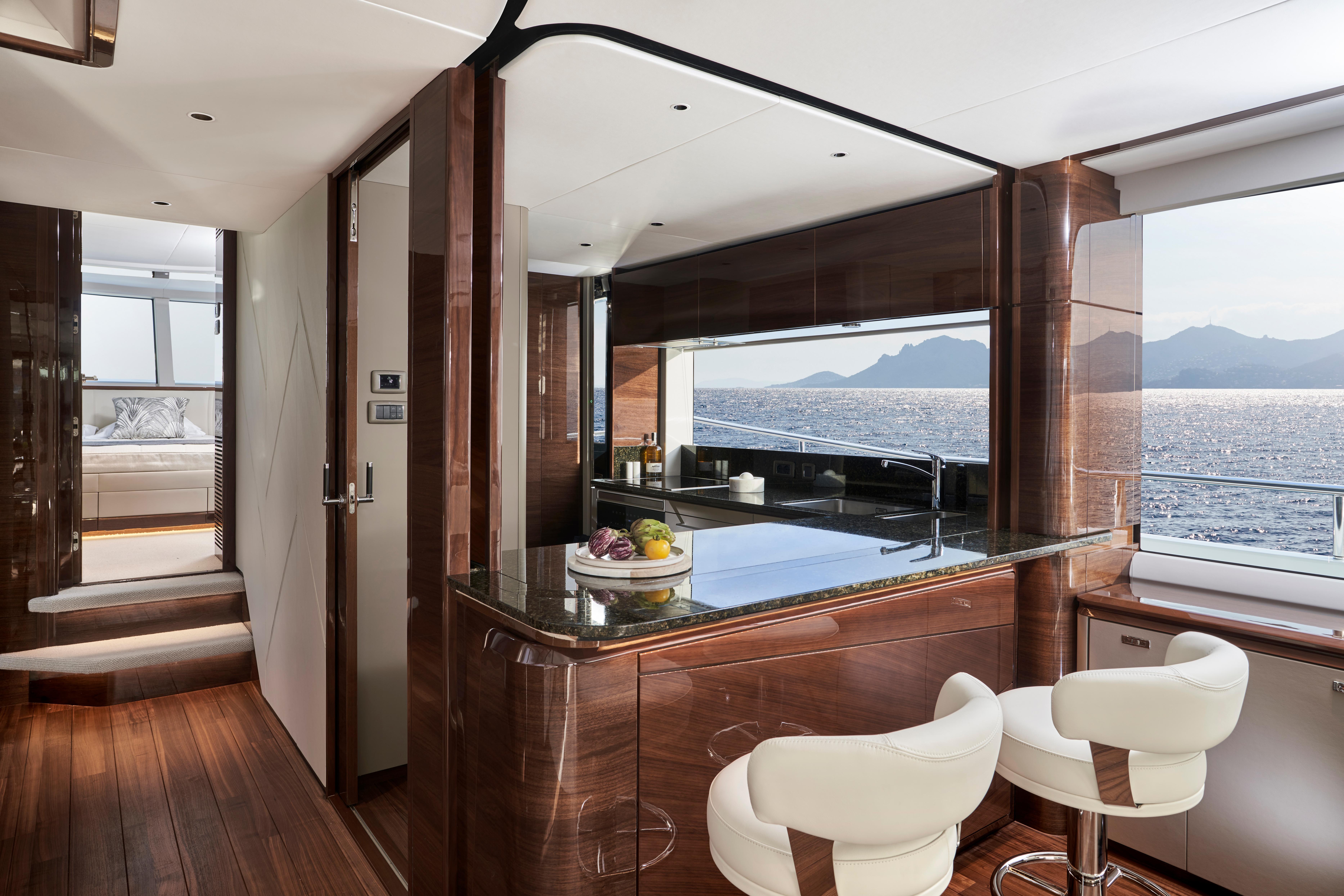 X80 Interior Galley