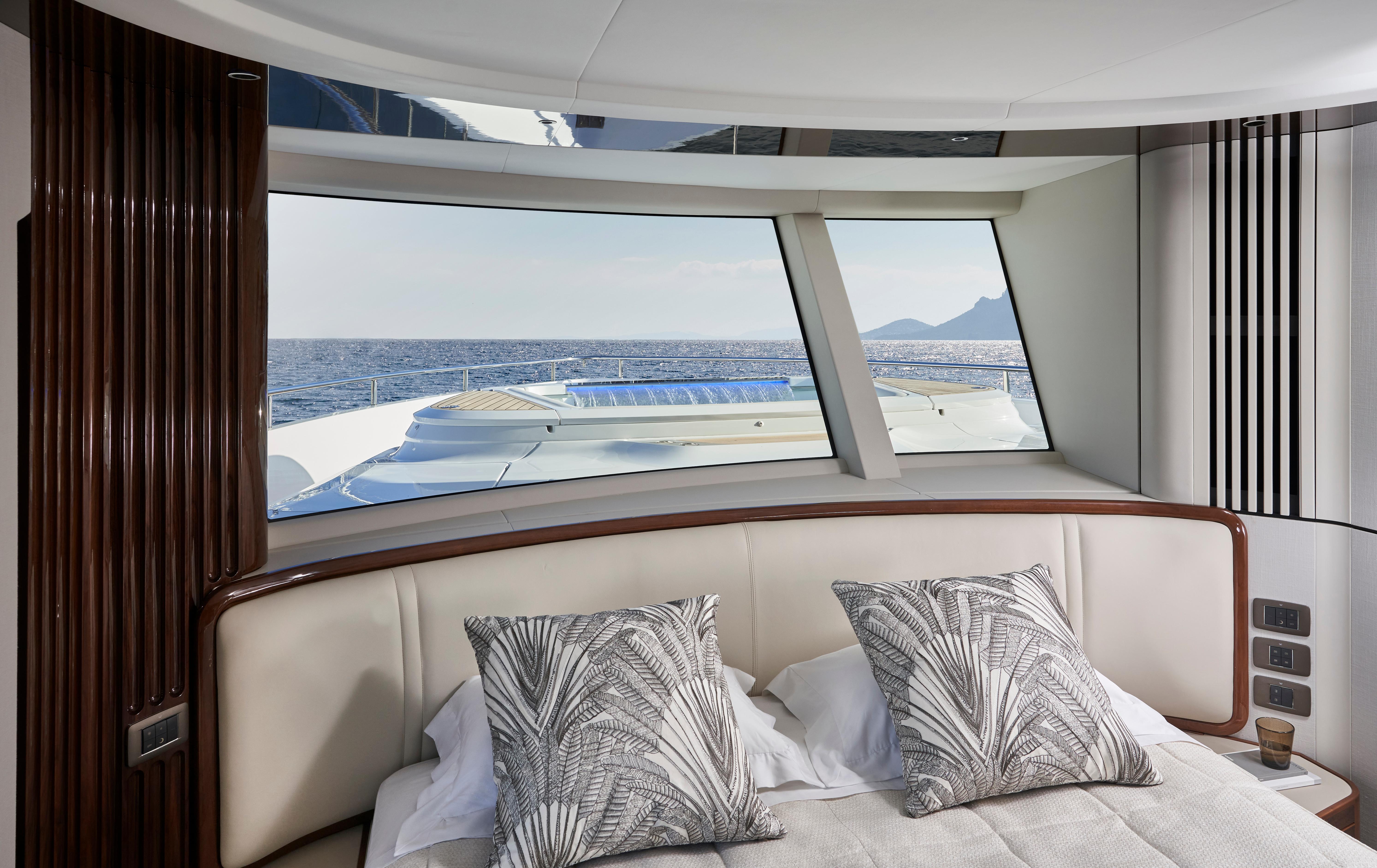X80 Interior Main Deck Owners Stateroom Window