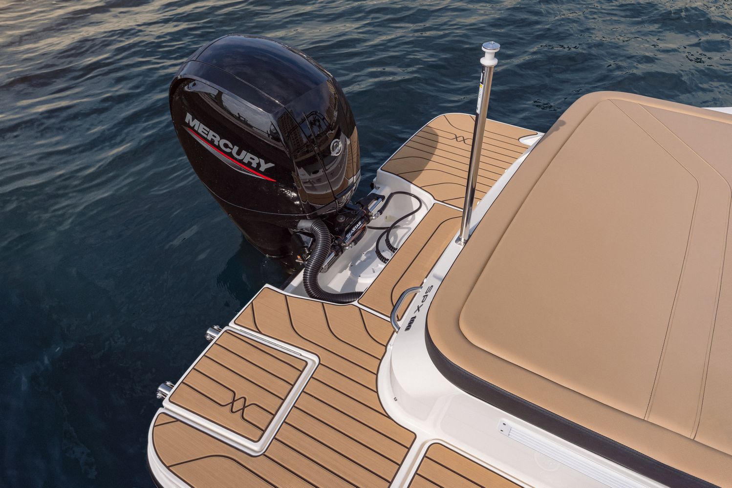 2025 Spx 190 Outboard Spo190 Engine Swim Platform 01395