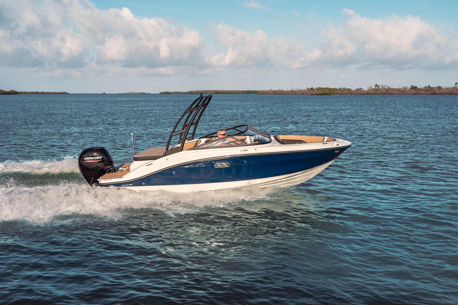 2025 Spx 190 Outboard Spo190 Running Starboard Profile 00223