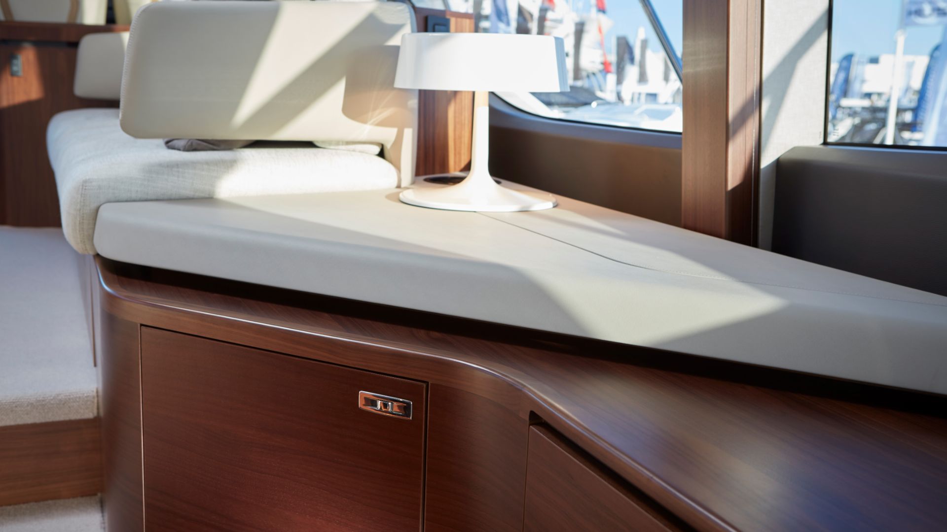 F55 Interior Saloon Sideboard Detail 1